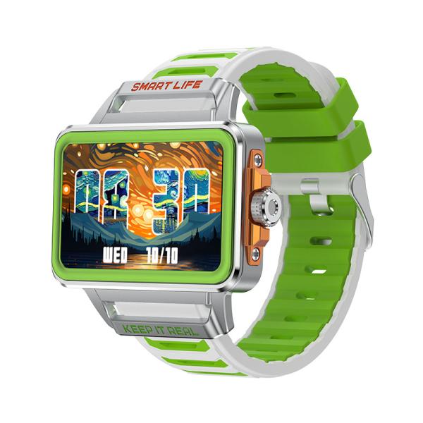 S666 Square Shape Smart Watch Picture Reminder Health Management Sleep