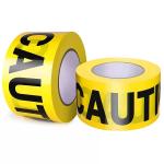 Plastic Barricade Tape PE Roll Waterproof Durable Non-adhesive Warning Tape for