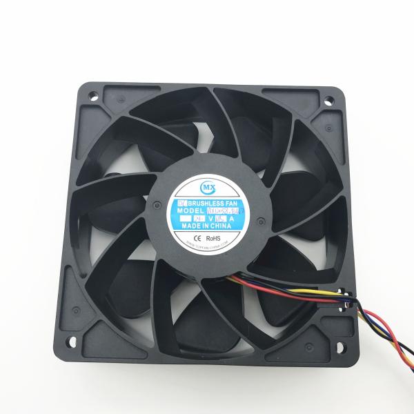 4 Wire Brushless Equipment Cooling Fans Cabinet Cooling Fan Ball / Hydraulic
