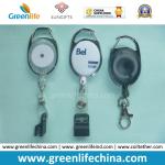 Custom Plastic Oval Colorful Carabiner Badge Reel Promotional Items