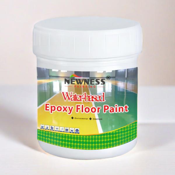 Brush Application Method NEWNESS Epoxy Resin Flakes Coating for Basement Floor