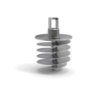 China Connect Absorber Anchor 40.5*37MM Of Zinc Alloy Material With Adjustable Wire Kit factory