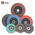 Abrasive 5 Inch Flap Discs 115x22mm 125x22mm Fiberglass Backing