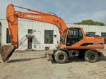 High Efficiency Doosan Long Reach Excavator By Wheeled H150W-7 2014 Year