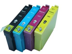 China 100% Brand New for epson T1661 T1662 T1663 T1664 inkjet ink cartridge pinter EPSON WF-2521 WF-2531 WF-2541 factory