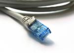 3M Cat6 UTP RJ45 Lan Patch Cable , Round Network Patch Cable Grey Color Reliable