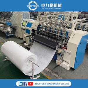 China Automatic continuous comforter quilting machine multi-needle quilting machine quilting machine spare parts factory
