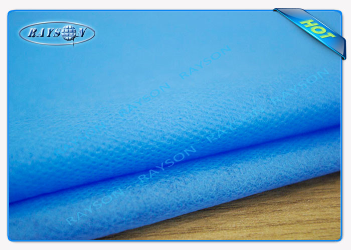 PP Non Woven Fabric Disposable Bed Sheet Blue Pink Color For Hospital Using