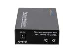 SM Dual Fiber SFP Media Converter 10 / 100M 80km 1550nm SC Connector