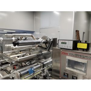 China High Speed Hot Ink Roll Coder AC 220V 300 PPM Coding Machine factory