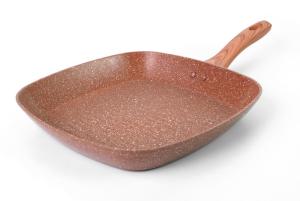 China Alu 3003 2.3mm Square Ceramic Marble Coated Cookware factory