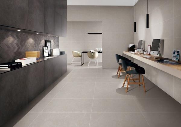 Light Gray Durable 400x800mm Soft Glazed Ceramic Tiles And Interior Wall Tile