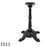 Outdoor Ornamental Cast Iron Table Base Furniture Hardware Part C6 Column