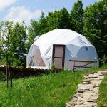 Fire Resistant Glamping Tent Outdoor Camping Dome Tents For 4 Seasons
