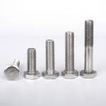 High Strength Stainless Steel 201 Hexagonal Screws Polished Plain