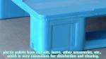 custom plastic pallet weight with cover