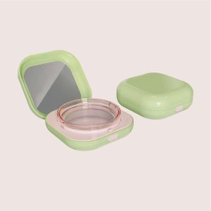 GC710 No Magnetic Compact Solid Powder Case With Mirro