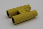 Yellow Color Compact Folding Binoculars 261ft / 1000yds With Rubber Eyecup