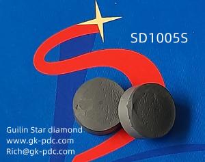 China Peach shaped Polycrystalline Diamond Compact for anchor drill bits OEM factory