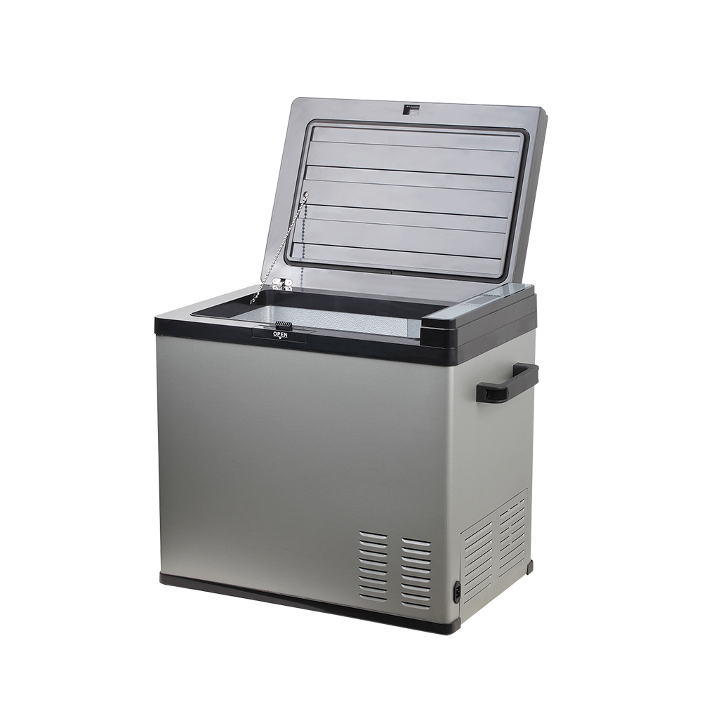 Portable Solar Car Refrigerator Compressor Cooler for Travel DC 12V Camping Car Freezer Ice