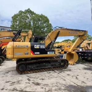 China Used CAT 320GC Caterpillar Excavator 20-Ton Mid-Size Digging Machine Worksite Ready factory