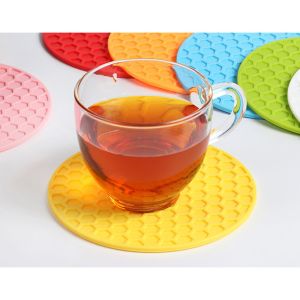Silicone Trivet Mats Heater for Milk Tea Coffee Mug