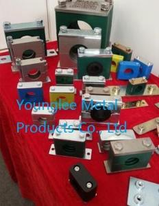 China Hydraulic pipe clamps designed to German standard DIN 3015, for pipe O.D 6 mm to 508 mm, top quality factory