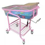Hospital Furniture Adjustable Infant Hospital Bed Baby Cot OEM
