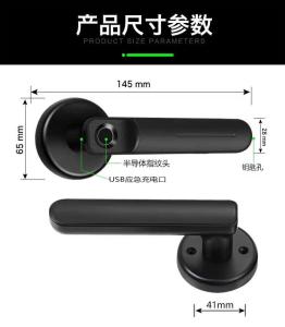 China Residence Office Fingerprint Biometric House Smart Locks factory