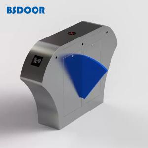 China OEM Half Height Flap 24V Access Control Turnstile With RFID Card Reader factory