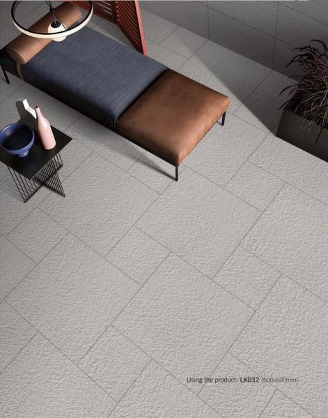 Light Gray Vintage Indoor Wall Tile And 60x60cm Porcelain Full Body Tiles For