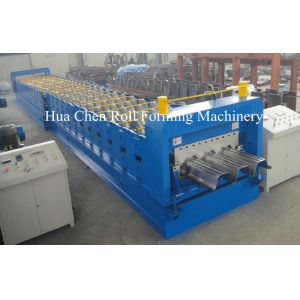 Plc Control Floor Deck Roll Forming Machine With Cycloidal Reducer