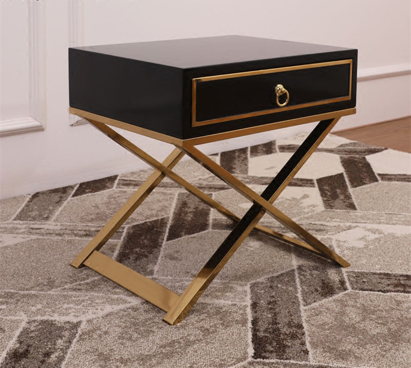 Modern Nightstand Wooden Drawer Bedside Table Bedroom Furniture SZ-NT05