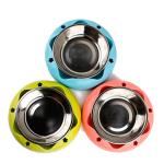 Pet Stainless Steel Dog Bowl Anti Slip For Drinking Water Food Basin