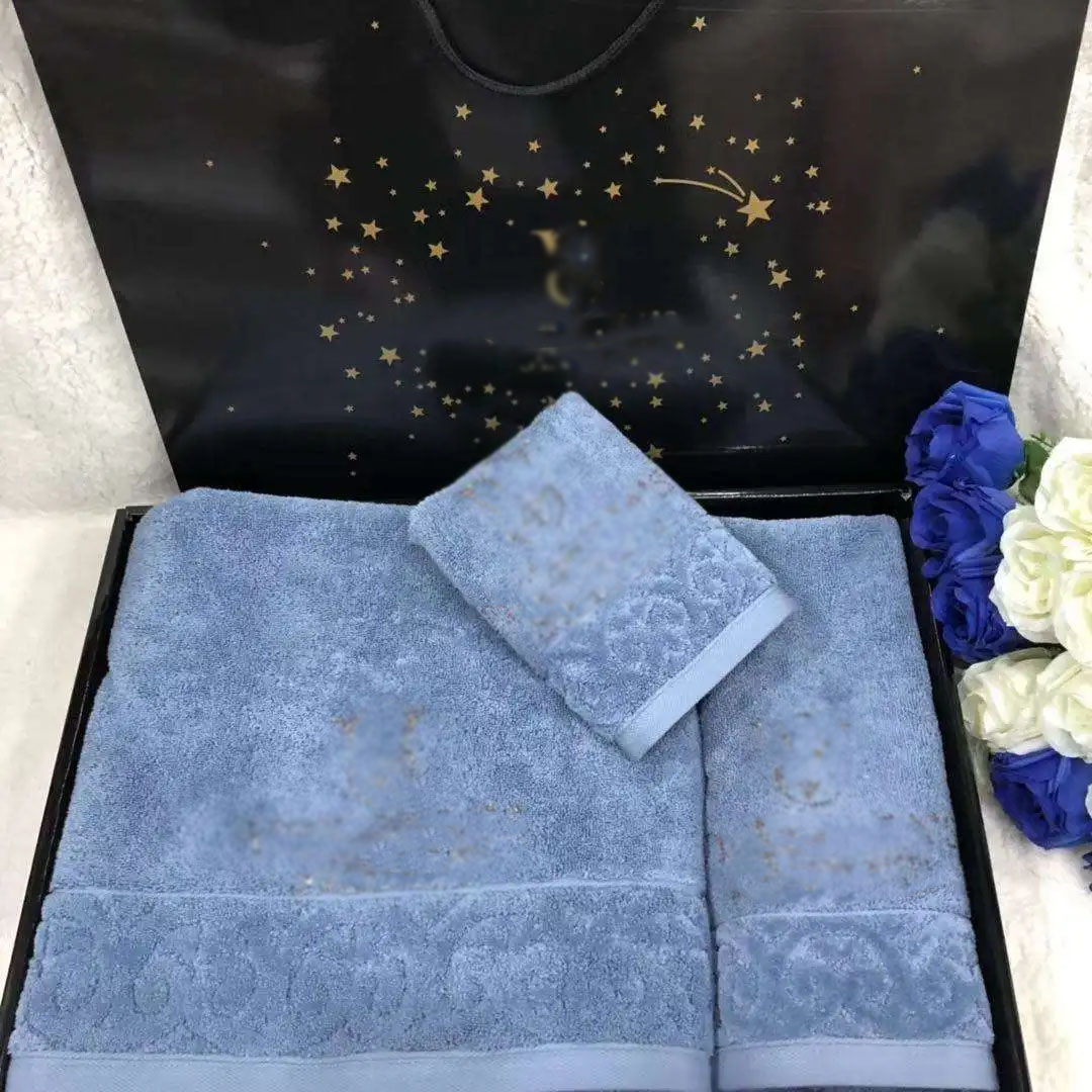 2023 Customized Jacquard Towel Set for Customized Color Options