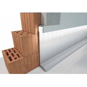 0.8mm Led Strip Channel With Diffuser Light Baseboard