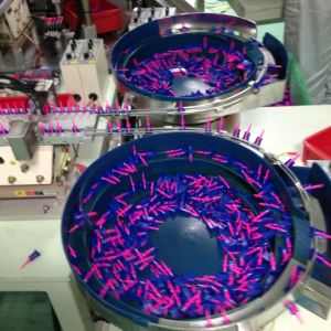 China Automated Safety Lancet Production Line with High Production Speed, Easy Maintenance, and Pneumatic Power for Blood Collection Needle Assembly factory