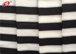 Recycled Swimwear Polyester Spandex Fabric , 4- Way Knitted Stretch Fabric