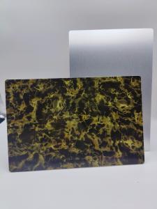 China Anodized Mirror Gold ACP Sheet factory