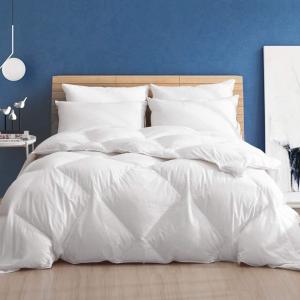 China Customized Soft and Warm White Washed Cotton Duck Down Goose Down Duvet for All Season factory