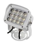 Waterproof Outdoor LED Flood Lights 12w White Jade Square Led Flood Light IP65