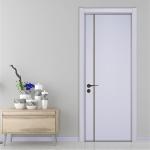 Crackproof 90 Minute Fire Rated Wood Doors 2.1m Natural Wooden Veneer