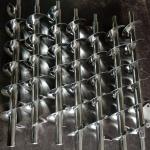 Horizontal Spring Stainless Steel Auger Screw High Precision For Flexible Screw