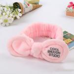 Adjustable Elastic Hair Band Ties Facial Makeup Headbands Facial Cosmetic Bow