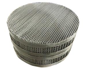 China Stainless Steel 304 Knitted Wire Mesh 250y Metal Structured Packing factory