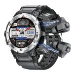 Full Touch Screen TWS Smart Watch Explosion Proof Glass IP67 Waterproof Fitness