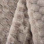 Knitted Jacquard Rabbit Hair For Winter Clothing And Toys 100%