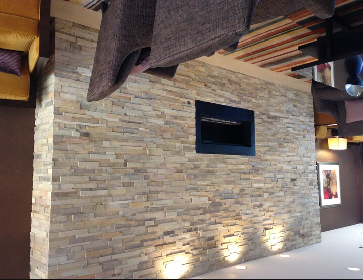 Exterior Artificial Stone Type Cultured Stone Panel Polyurethane PU Faux Stone Wall Panel