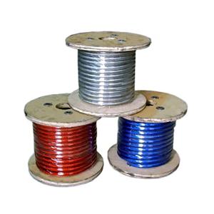 China 6X7 FC/IWS 1/32'' 3/64'' 1/16'' 3/32'' 1/8'' 5/32'' 3/16'' 1/4'' 5/16'' PVC/PP/PE/PA Coated Steel Wire Rope factory