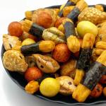 Japanese Roasted Snack Seaweed Rice Crackers Mixed Crispy Peanuts